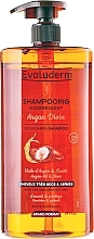 Fragrances, Perfumes, Cosmetics Very Dry & Damaged Hair Shampoo - Evoluderm Shea Butter & Argan Oil Nourishing Shampoo