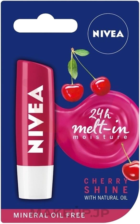 Lip Balm "Fruit Radiance. Cherry" - NIVEA Lip Care Fruity Shine Cherry Lip Balm — photo 4.8 g