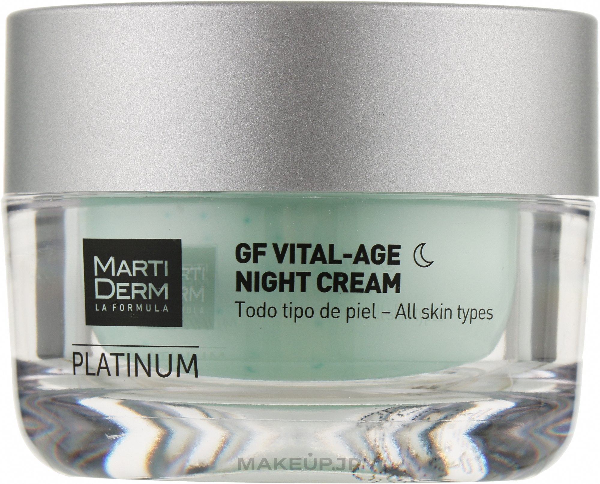 Facial Night Cream - MartiDerm Platinum Gf Vital Age Night Cream — photo 50 ml