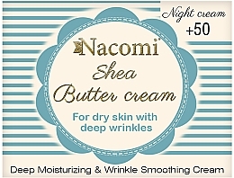 Fragrances, Perfumes, Cosmetics Night Face Cream - Nacomi Shea Cream 50+