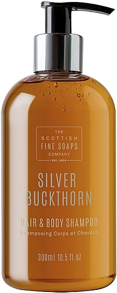 Shower Gel-Shampoo - Scottish Fine Soaps Silver Buckthorn Hair & Body Wash — photo N9