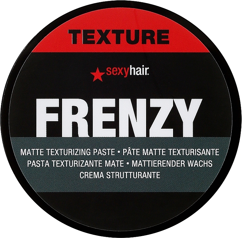 Texturizing Volume Hair Paste - SexyHair StyleSexyHair Frenzy Flexible Texturizing Paste — photo N1