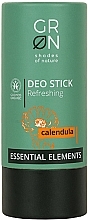 Fragrances, Perfumes, Cosmetics Body Deodorant Stick "Calendula" - GRN Essential Elements Calendula Deo Stick