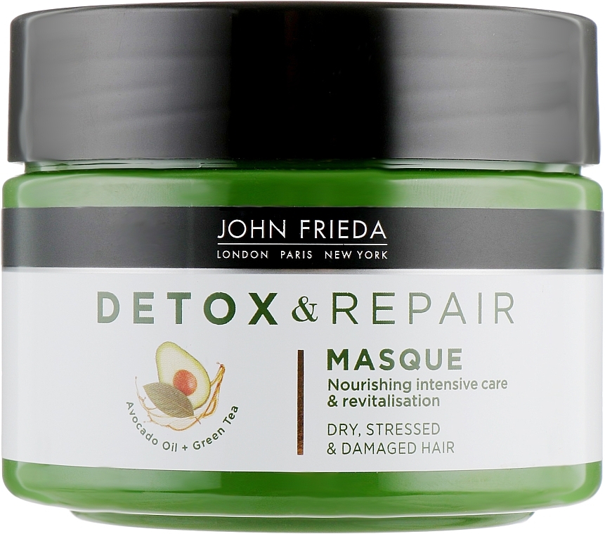 Intensive Repair Nourishing Hair Mask - John Frieda Detox & Repair Masque — photo N1