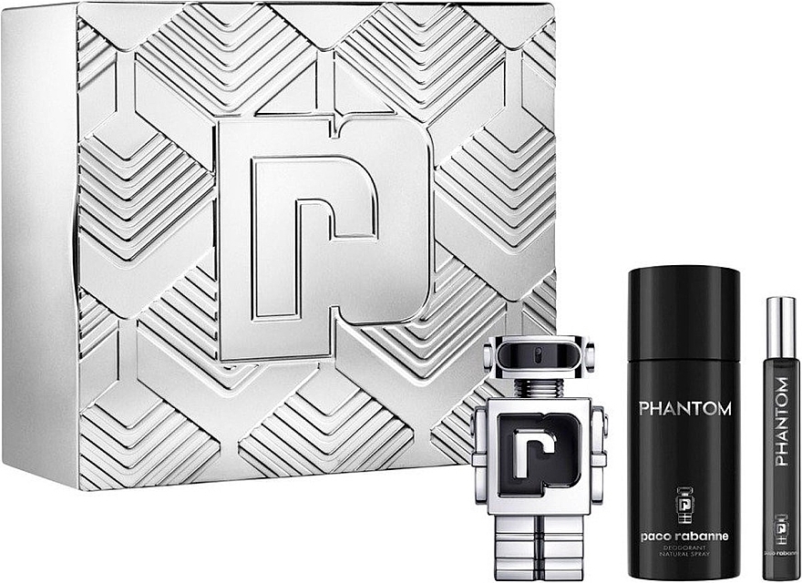 Paco Rabanne Phantom - Set (edt/50ml + edt/10ml + deo/150ml) — photo N2