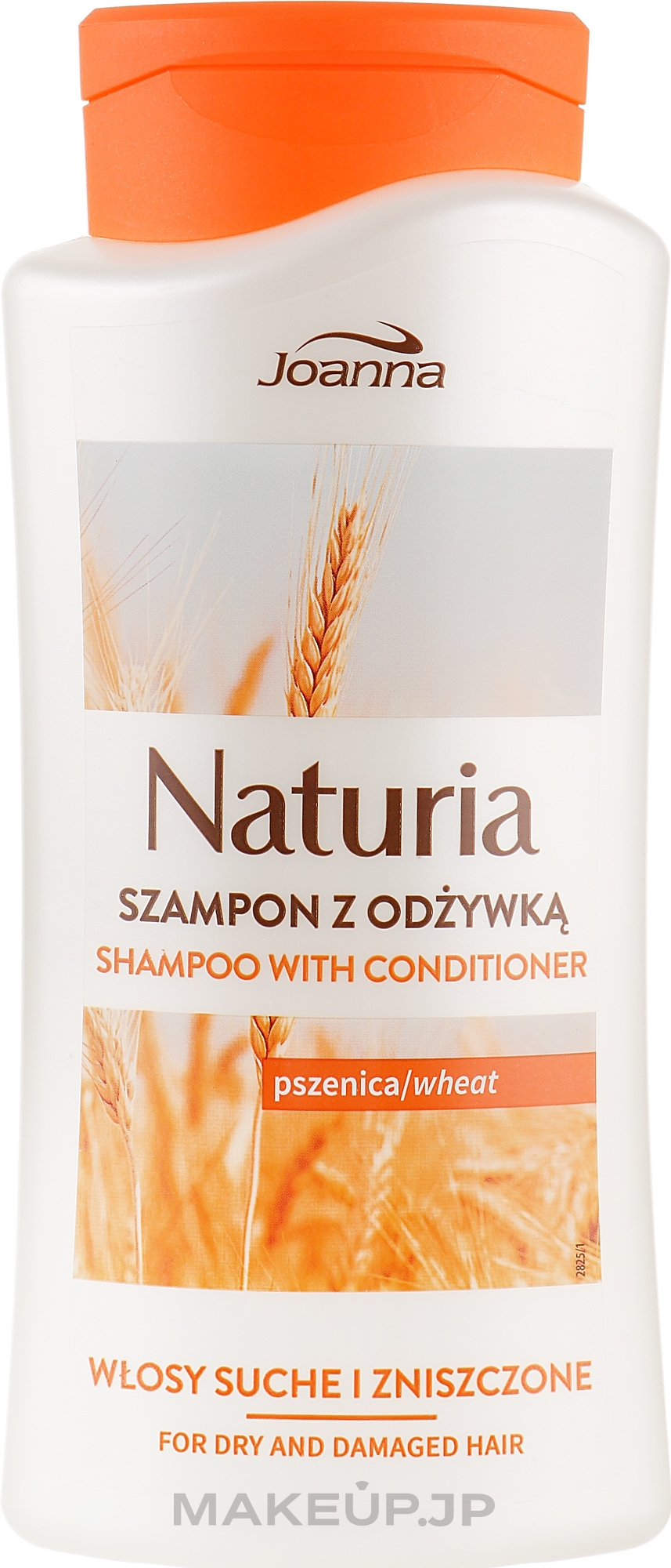 Wheat Shampoo-Conditioner for Dry & Colored Hair - Joanna Naturia Shampoo With Conditioner With Wheat — photo 500 ml