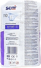 Super Seni Plus Adult Diapers, 55-80 cm - Seni Smal 1 Fit & Dry  — photo N2
