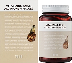 Ampoule Serum with Snail Mucus Extract - Tenzero Vitalizing Snail Ampoule — photo N6