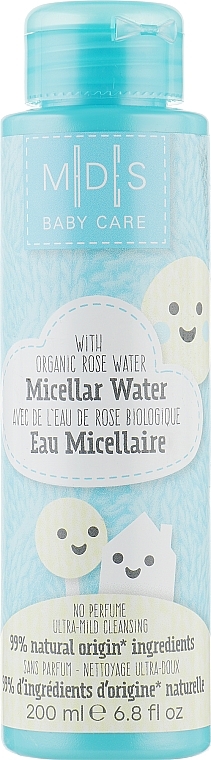 Organic Cleansing & Cooling Micellar Water for Babies - Mades Cosmetics M|D|S Baby Care Micellar Water — photo N1