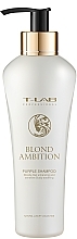 Fragrances, Perfumes, Cosmetics Color Correction & Repair Shampoo - T-Lab Professional Blond Ambition Purple Shampoo