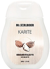 Fragrances, Perfumes, Cosmetics Nourishing Hand Cream - Mr.Scrubber Karite With Shea Butter