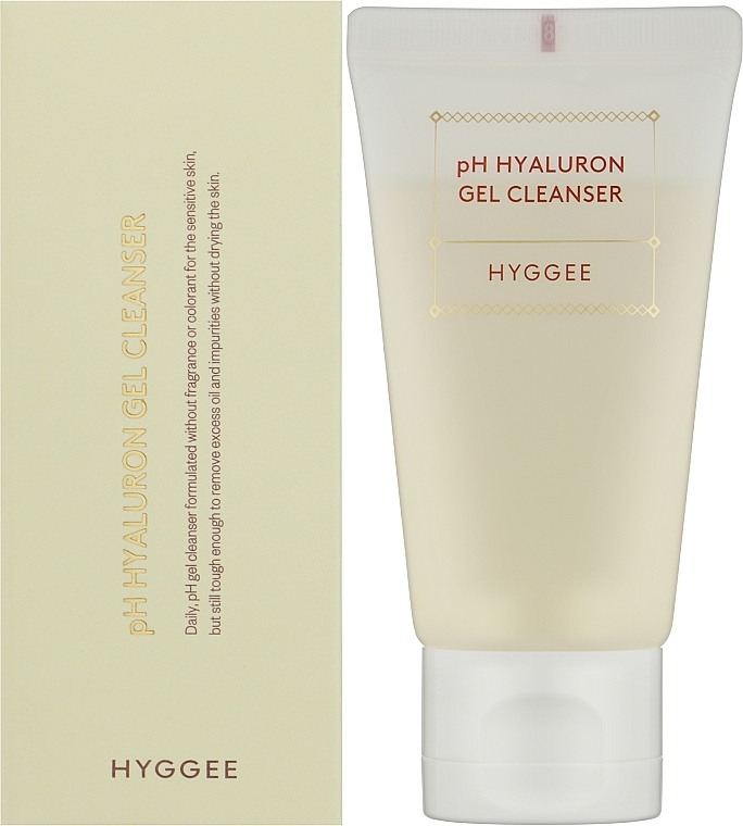 Moisturizing Face Cleansing Gel with Hyaluronic Acid - Hyggee Hyaluron Gel Cleanser — photo N2