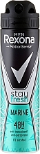 Marine Deodorant Spray - Rexona Men Stay Fresh Marine Dezodorant Spray  — photo N1