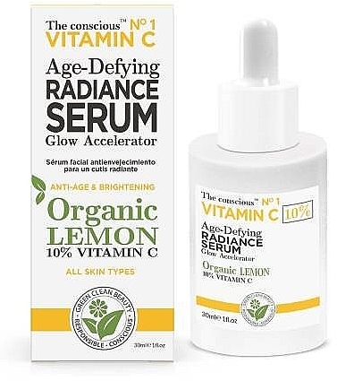 Face serum - Biovene The Conscious Vitamin C Age-defying Radiance Serum With Organic Lemon — photo N2