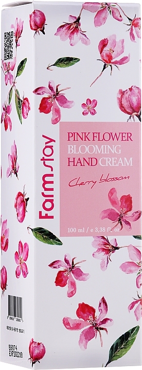 Hand Cream "Cherry Blossom" - FarmStay Pink Flower Blooming Hand Cream Cherry Blossom — photo N23