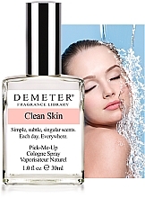 Fragrances, Perfumes, Cosmetics Demeter Fragrance Clean Skin - Eau de Cologne