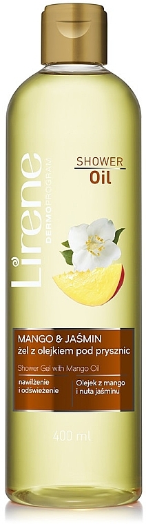 Shower Gel - Lirene Shower Oil Mango&Jasmin — photo N1