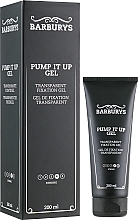 Transparent Strong Hold Gel - Barburys Pump It Up Gel — photo N1