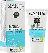 Fragrances, Perfumes, Cosmetics Aloe Vera & Chia Seed Face Biocream "Refreshing Hydration" - Sante Refreshing Moisture Cream