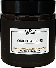 Oriental Oud Scented Soy Candle - Vcee Oriental Oud Fragrant Soy Candle — photo N1