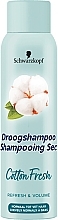 Fragrances, Perfumes, Cosmetics Dry Shampoo - Schwarzkopf Droogshampoo Cotton Fresh Refresh & Volume