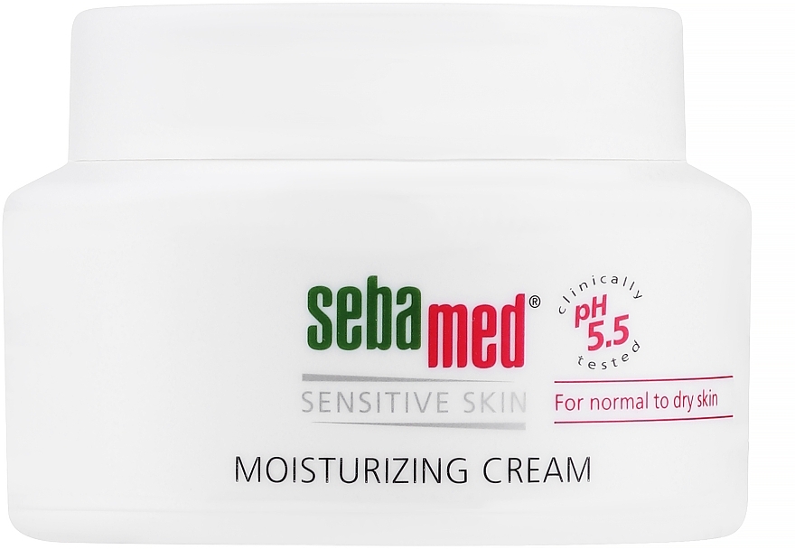 Moisturizing Cream - Sebamed Moisturing Face Cream Sensitive Skin — photo N2