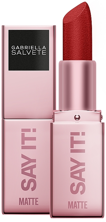 Matte Lipstick - Gabriella Salvete Say It! Matte Lipstick — photo N1