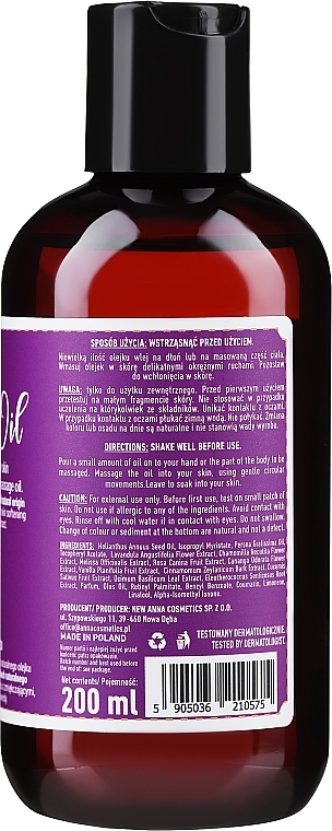 Massage Oil with Lavender Extract - Eco U Lavender Massage Oil — photo N2