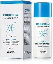 Fragrances, Perfumes, Cosmetics Enzyme Cleansing Powder 'The Snow Queen' - Dr. Oracle Radical Clear Enzyme Powder Wash