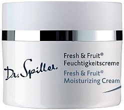 Fragrances, Perfumes, Cosmetics Light Moisturizing Cream - Dr. Spiller Fresh & Fruit Moisturizing Cream