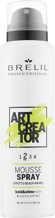 Hair Mousse Spray - Brelil Art Creator Mousse Spray — photo N3