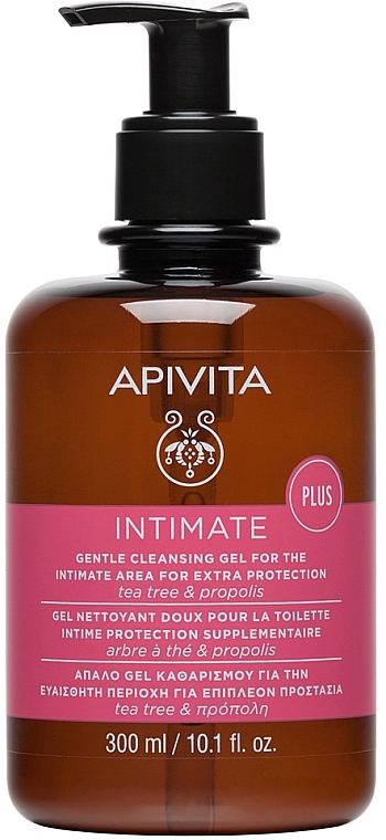 Intimate Gel Wash "Enhanced Protection" - Apivita Intimate Gentle Cleansing Gel Tea Tree Propolis  — photo N6