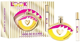 Fragrances, Perfumes, Cosmetics Agatha Ruiz de la Prada Look Gold - Set (edt/80 ml + edt/mini/10 ml)