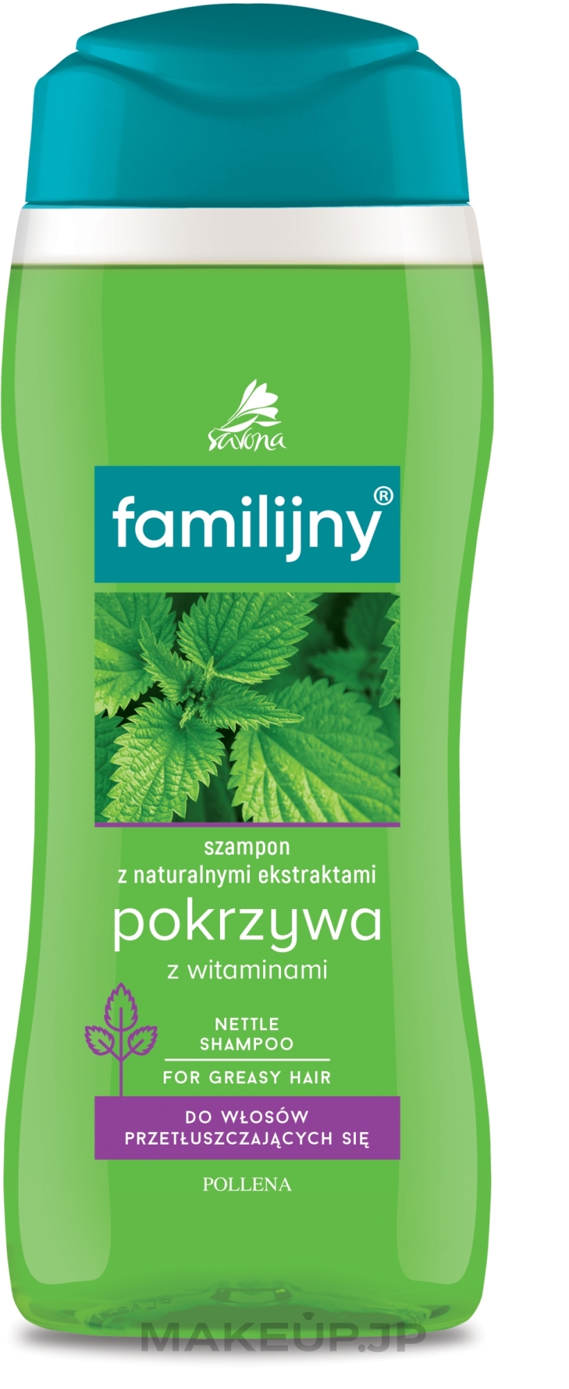Nettle Shampoo - Pollena Savona Familijny Nettle & Vitamins Shampoo — photo 300 ml