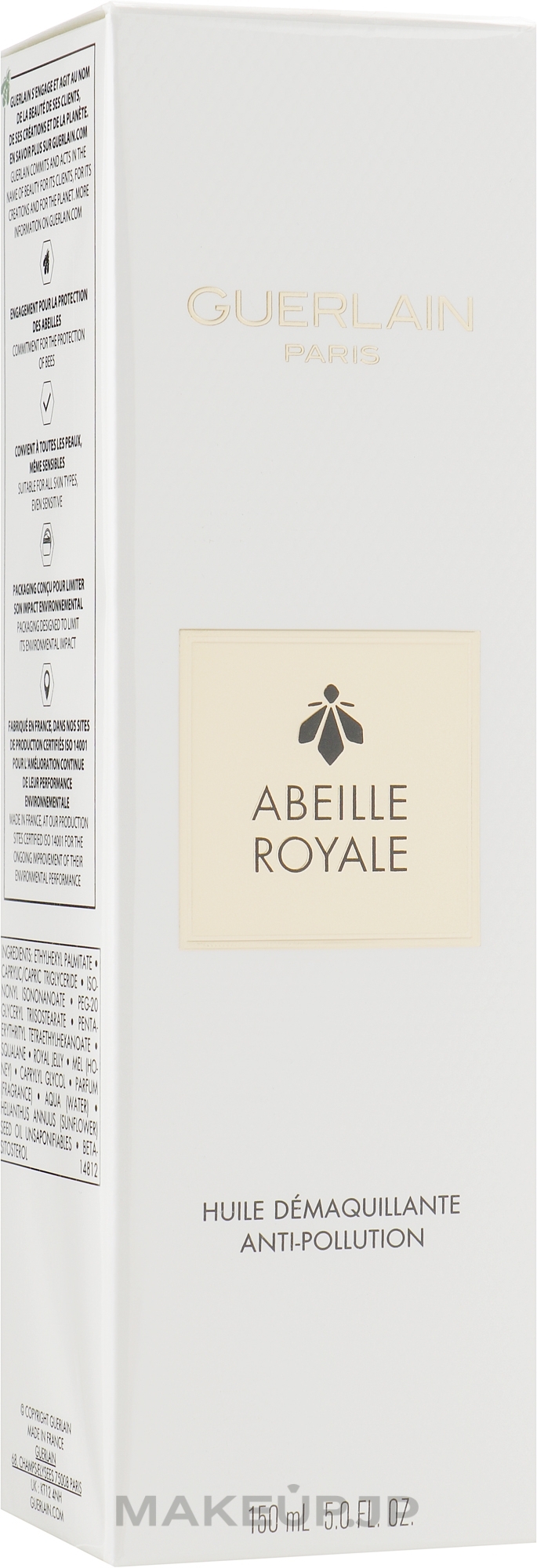 Cleansing Face Oil - Guerlain Abeille Royale Anti-Pollution Cleansing Oil — photo 150 ml