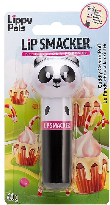 Lip Smacker - Lippy Pal Lip Balm - Panda - Cuddly Cream Puff — photo N1