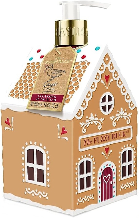 Liquid Hand Soap - Baylis & Harding The Fuzzy Duck Winter Wonderland Festive Hand Wash & Ceramic Gingerbread House Gift Set — photo N2