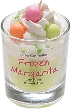 Fragrances, Perfumes, Cosmetics Scented Candle in Glass - Bomb Cosmetics Piped Candle Frozen Margarita