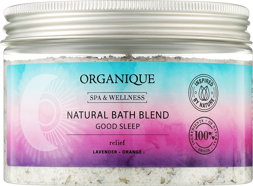 Aromatic Bath Blend 'Orange & Lavender' - Organique Spa & Wellness Good Sleep — photo N2