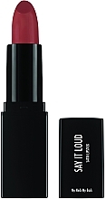 Lipstick - Sleek MakeUP Say It Loud Satin Lipstick — photo N1