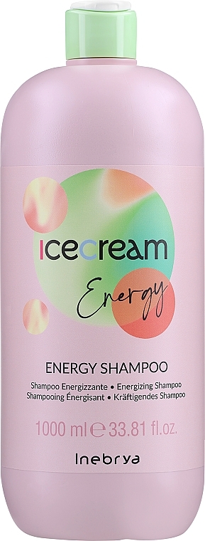 Anti Hair Loss Energy Shampoo - Inebrya Ice Cream Energy Shampoo — photo N5