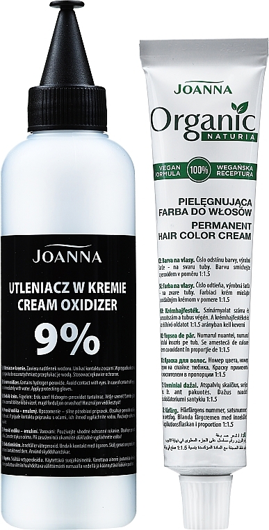 Cream Color - Joanna Naturia Organic Permanent Hair Color Cream — photo N3