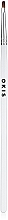 Fragrances, Perfumes, Cosmetics Oval Nylon Brow Coloring Brush C4 - Okis Brow