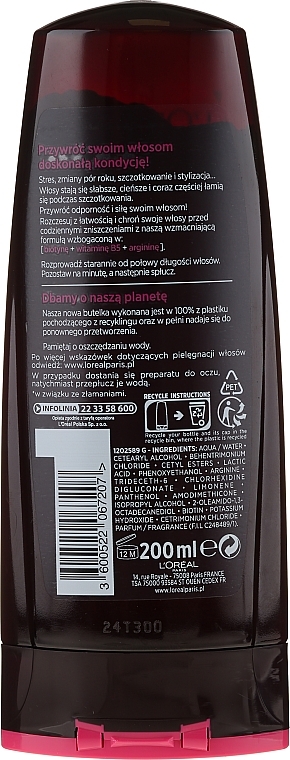 Anti-Breakage Fragile Hair Conditioner - L'Oreal Paris Elseve Conditioner — photo N3