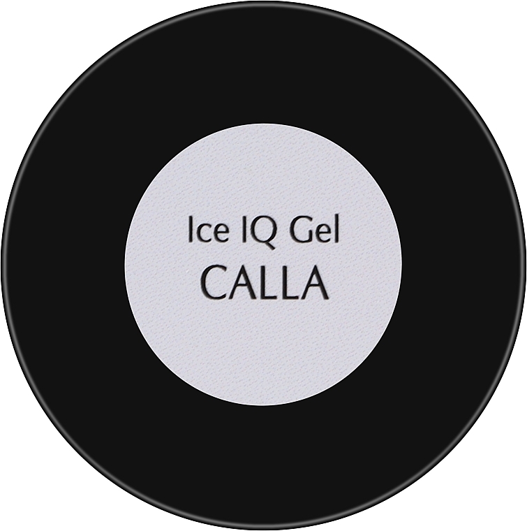 Low-Temperature Gel, milk - PNB UV/LED Ice IQ Gel Cover Calla — photo N3