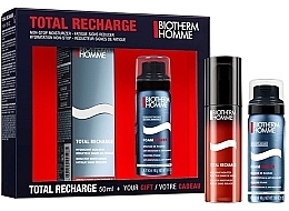 Fragrances, Perfumes, Cosmetics Set - Biotherm Total Recharge (shave/foam/50ml + f/gel/50ml)