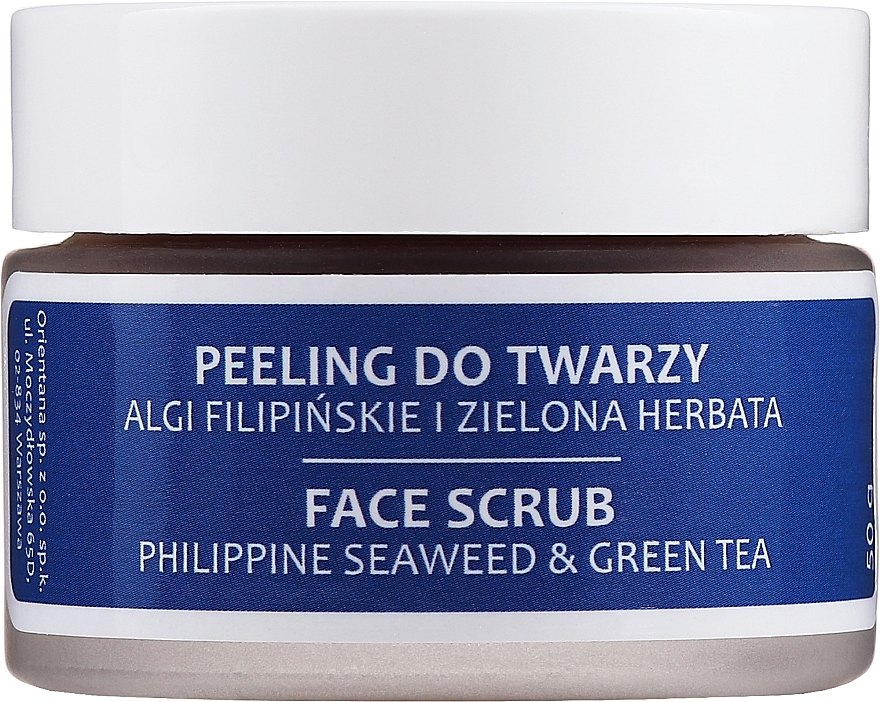 Gel Face Scrub "Philippine Seaweed & Green Tea" - Orientana Natural Gel Face Scrub Philippine Seaweed & Green Tea — photo N7