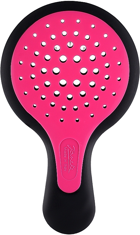 Hair Brush 71SP220BIA RSA, white and pink - Janeke Mini Superbrush — photo N1