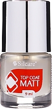 Fragrances, Perfumes, Cosmetics Matte Top Coat - Silcare Top Coat Matt