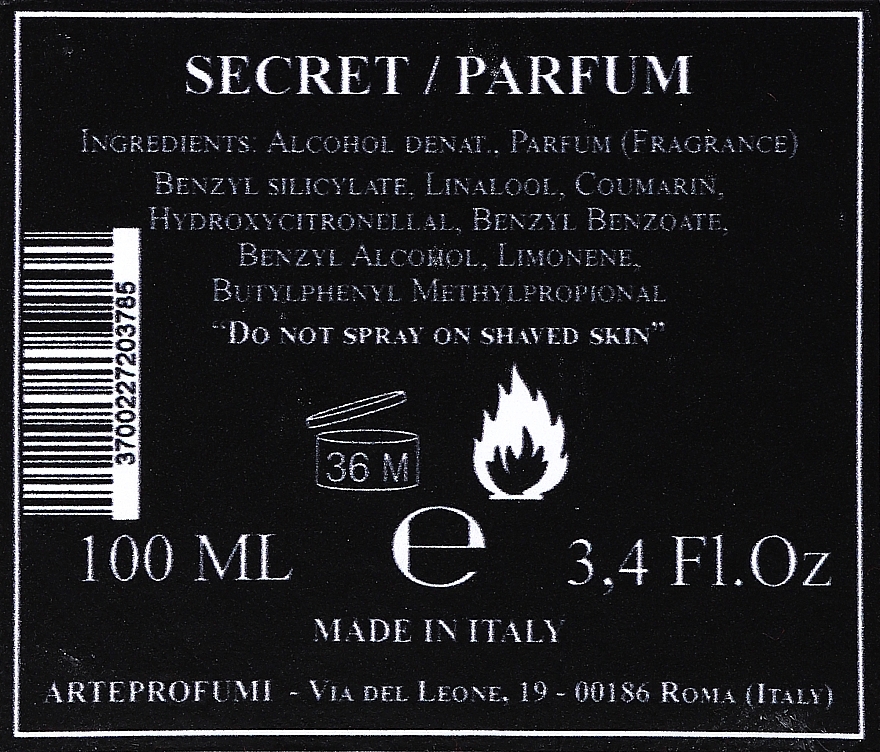 Arte Profumi Secret - Perfume — photo N3